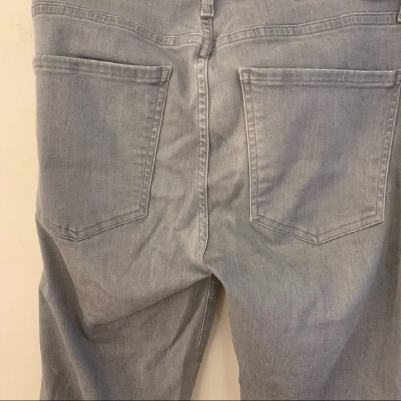 Agolde Sophie High Rise Skinny gray denim jeans